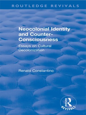 cover image of Neocolonial identity and counter-consciousness